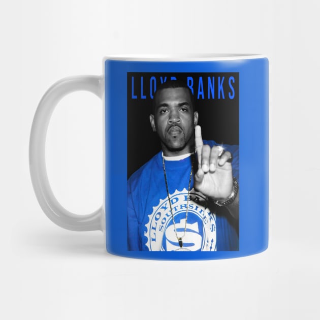 Lloyd Banks Black White and Blue by CELTICFAN34